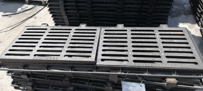 田家庵球墨铸铁连体双篦展示