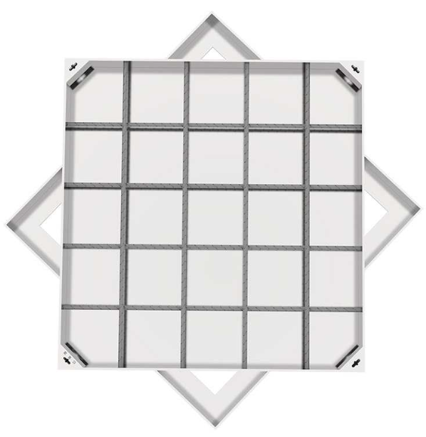 田家庵不锈钢方井展示